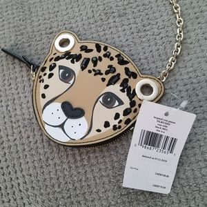 kate spade Accessories - Kate Spade Leopard Floral Coin Purse or Charm kate spade Accessories - Kate Spade Leopard Floral Coin Purse or Charm